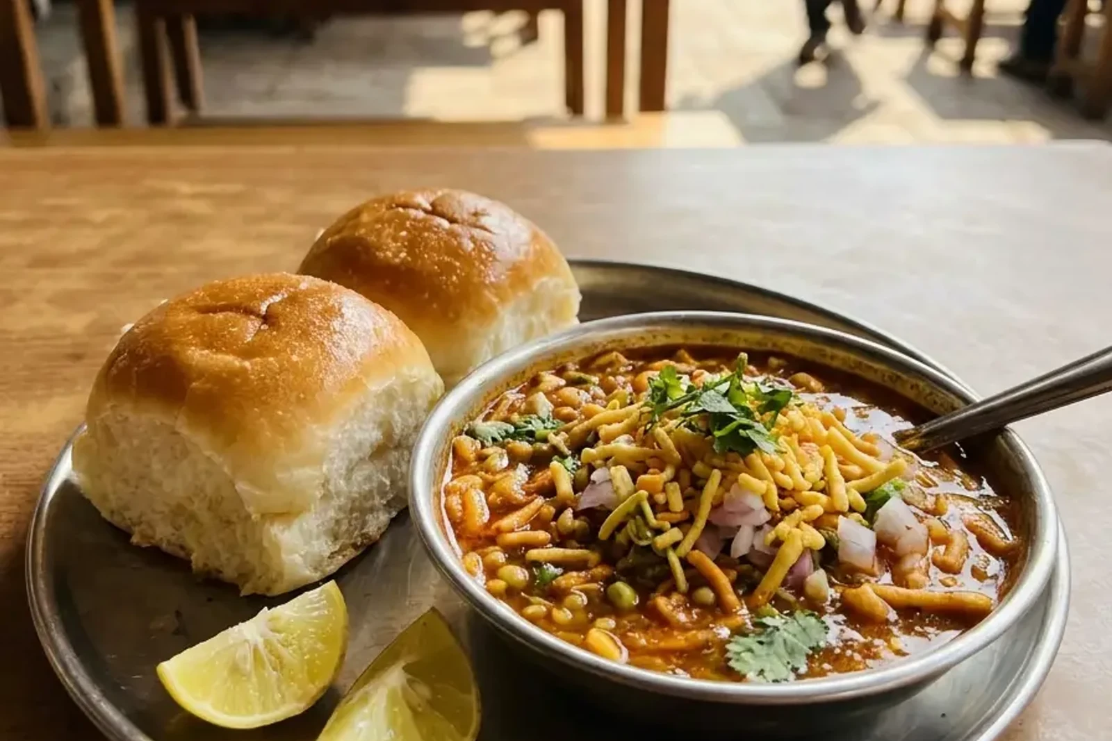 Misal Pav, a Pune café staple